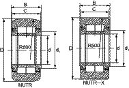 Sealed Drawn Cup Needle Roller Bearings