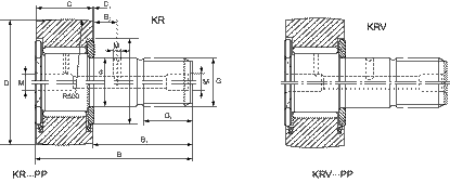 Sealed Drawn Cup Needle Roller Bearings